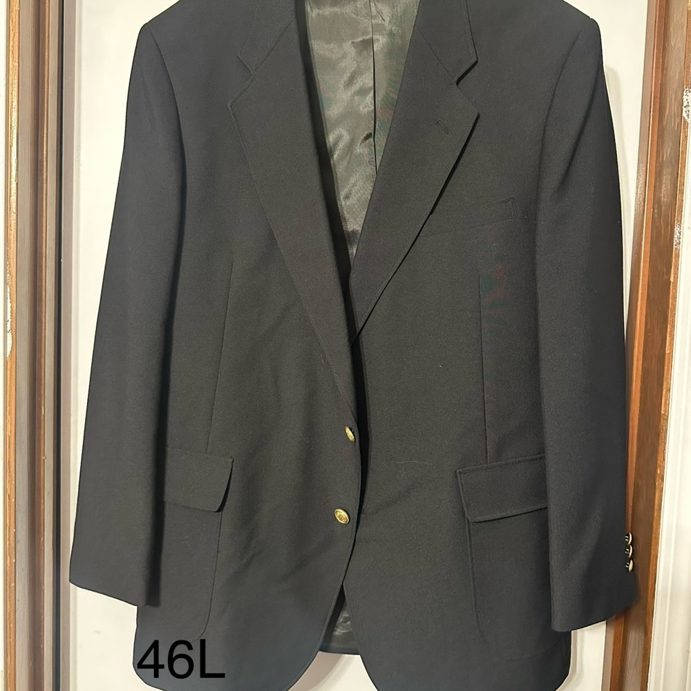 Classic Black Men's Blazer